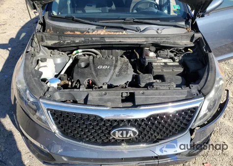 2016 Kia Sportage Lx from USA, damaged, VIN KNDPBCAC9G7853789